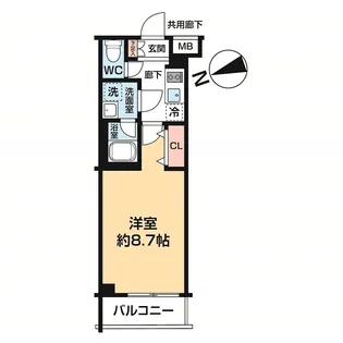 ARCOBALENO OHANAJAYA【5階】の間取り