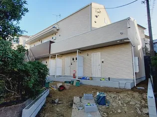 神奈川県横浜市青葉区榎が丘【アパート】の外観