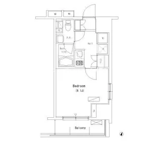 パークアクシス押上【8階】の間取り