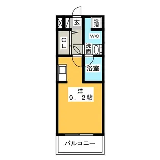 グラン・アベニュー西大須【7階】の間取り
