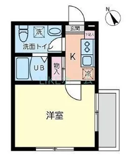 COCORU西船【1階】の間取り