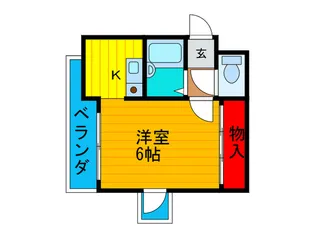 ユニテック十三【3階】の間取り