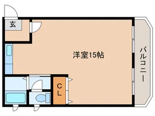 第二和田マンション【4階】の間取り