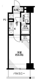 プレール・ドゥーク東雲【10階】の間取り