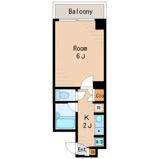 ストラーダ・ディ・ソーレ【10階】の間取り