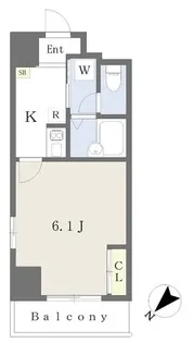 Flat郡山【4階】の間取り