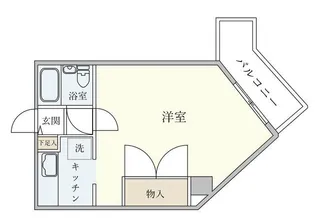 ドエルパラシオン【1階】の間取り