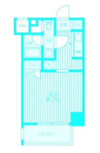 レジディア新横浜【9階】の間取り