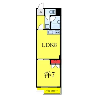 パークサイドマンション松が丘【4階】の間取り