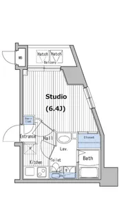 ガーラ・ステーション練馬【8階】の間取り