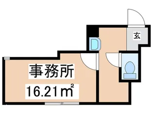 仮)アンジュ清新【1階】の間取り