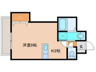アルバセレーノ【3階】の間取り