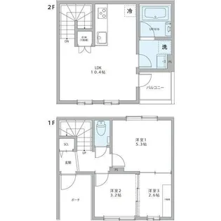 メテオレジデンス千石の間取り