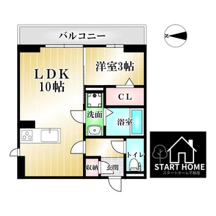 エル・ソル南庄町【2階】の間取り