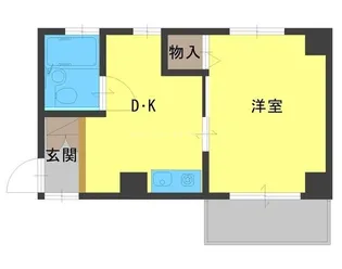 アビタシオン温井【3階】の間取り