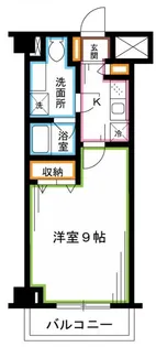 グランハイツ東中野【1階】の間取り