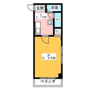 マンションリパール【3階】の間取り