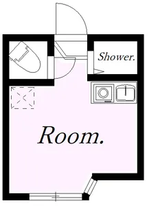 ユナイト星川メリルボーン【1階】の間取り