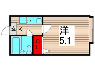 リーベル綾瀬A棟【1階】の間取り