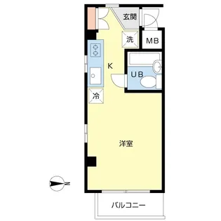 ユニオンコーポI【2階】の間取り