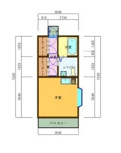 メゾンリュミエール【2階】の間取り