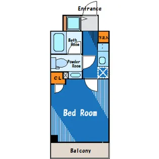 ファーストプレイス大崎【5階】の間取り