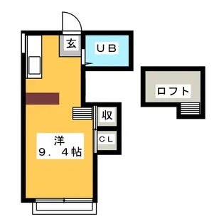 サンコーポあけぼの【2階】の間取り