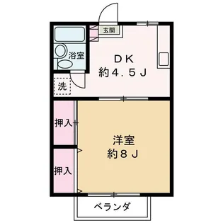 ITOレジデンス【2階】の間取り