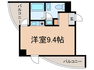 インターフェルティR2甲子園【9階】の間取り