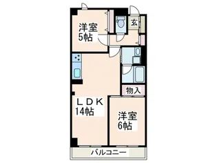 シャレ-ナ藤が丘【3階】の間取り