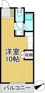 グレースマンション櫛原【3階】の間取り