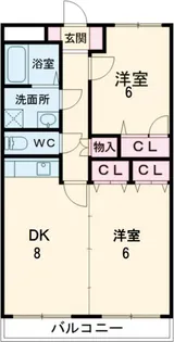 プレミール【2階】の間取り