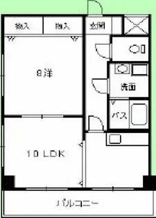 上幟こにしビル【4階】の間取り