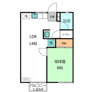 第3メゾン・ド・ラポール【2階】の間取り