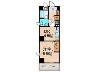 大森北誠ビル【8階】の間取り