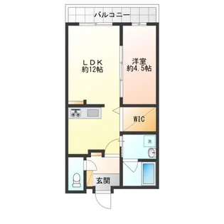 THE 1【3階】の間取り