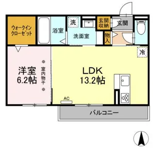 KaDan【2階】の間取り