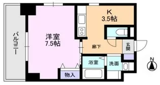 リッジコム【2階】の間取り