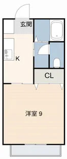 ドエルナルミ【1階】の間取り