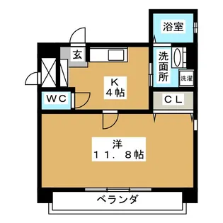 アルスこんどう【1階】の間取り