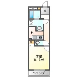 Flaner【1階】の間取り