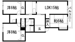 ラピュタ【2階】の間取り