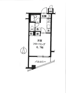 フォレスト・ヴィラ【4階】の間取り
