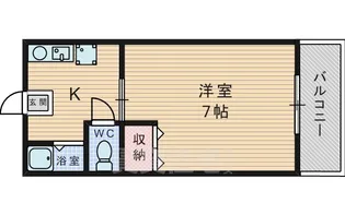 コンフォート南町【1階】の間取り