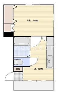 コーポ芙蓉【4階】の間取り