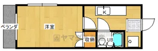 メゾン明保野【3階】の間取り