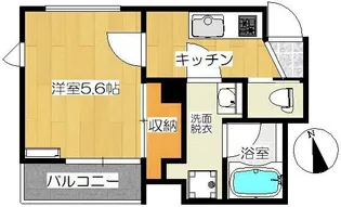 モーレンベーク【1階】の間取り