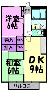 ダンデライオン【2階】の間取り