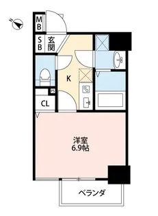 CROIRE(クロワール)【7階】の間取り