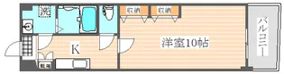 ロイヤルコンフォート渡辺通252【13階】の間取り